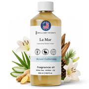 Brilliant Scents La Mar Diffuser Oil Refill, 500ml - Inspired by The Westin Hotel Scent - Premium Fragrance Oil for Diffuser - Luxury Hotel Scent for Home, Cold Air & Waterless Diffuser