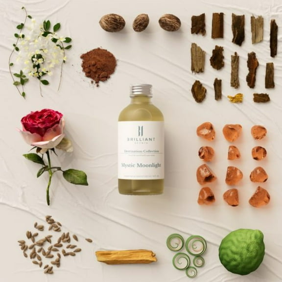 Brilliant Scents - Mystic Moonlight | Inspired by Melia Hotel | Luxury Home & Business Scent | Green Bergamot, Warm Nutmeg - Fragrance Oil - 120ml