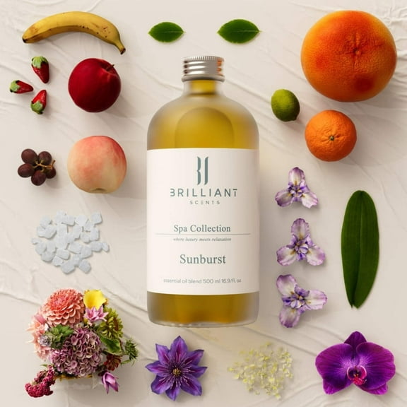 Brilliant Scents - Sunburstl | Inspired By: Volcano by Capri Blue | Luxury Home & Business Scent | Citrus - Fragrance Oil - 120ml