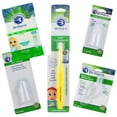 thumbnail image 1 of Brilliant Soft Infant Oral Care 5pc Gift Pack - Teeth Wipes, Tissues & Toothbrushes, Clear Yellow, 1 of 8