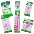 thumbnail image 1 of Brilliant Soft Infant Oral Care Kit 5pc - Teeth Wipes, Tissues & Toothbrushes, Pink, 1 of 9