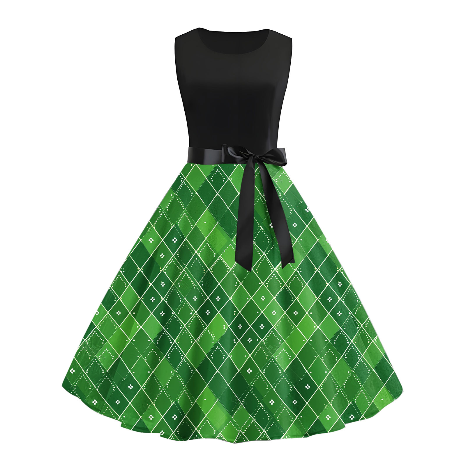 Brilliant St. Patrick's Day Dress Fashion Women Summer Square Neck St. Patrick Clover Printing Loose Sleeveless Dress Green Dresses 2024(Black,S) - Walmart.com Brilliant St. Patrick's Day Dress Fashion Women Summer Square Neck St. Patrick Clover Printing Loose Sleeveless Dress Green Dresses 2024(Black,S) - Walmart.com