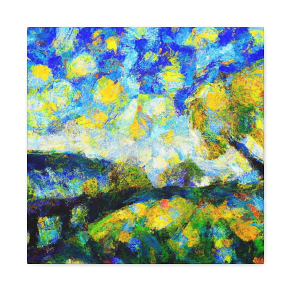 "Brilliant Sunrise Explosion" - Canvas