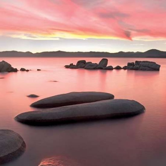 Brilliant Water Canvas Art - Elizabeth Carmel (24 x 24)