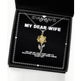 thumbnail image 1 of Brilliant Wife Gifts, You are my love story and its beautiful chapters, Unique Sunflower Pendant Necklace For Wife From Husband, , Funny Jewelry, Funny Gifts, Funny Gift Ideas, Unique Jewelry, Unique, 1 of 5