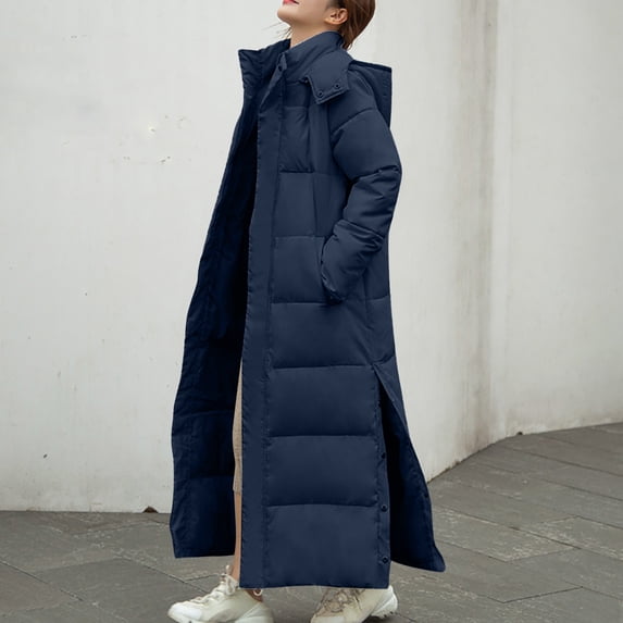 Brilliant Winter Fashion Woman Lengthened And Thickened Medium Length Down Cotton Jacket