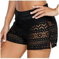 thumbnail image 1 of Brilliant Women Black Lace Shorts Ladies Boxer Shorts Hot Spring Swimming Shorts Summer 2024 Black XXXL, 1 of 7