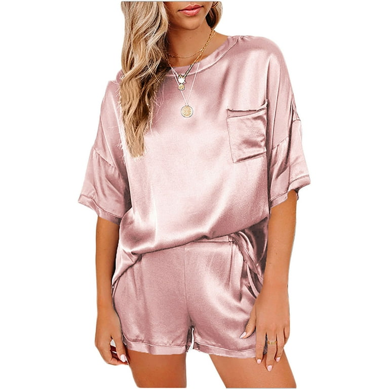 Casual Solid Short Sleeve Two Pieces(5 Colors) Casual Solid Short Sleeve Two Pieces(5 Colors)