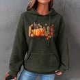 thumbnail image 1 of Brilliant Womens Clothes Fashion Women's Thanksgiving Print Casual Long Sleeve Round Neck Ladies Sweatshirts Tops Blouse Plain Hoodie Clearance Clothes under $5.00, 1 of 7