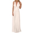 thumbnail image 1 of Brilliant Womens Dresses Summer Casual Round Neck Short Sleeve Sleeveless Wedding Dress Party Dress Evenning Dress Long Dress Black Dress, 1 of 4