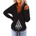 thumbnail image 1 of Brilliant Womens Shirts Blouse Women Fall Winter Color V-Neck Long Sleeve Tops Pullover Blouse Sweatshirts Clearance Clothes under $5.00, 1 of 7
