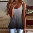 thumbnail image 1 of Brilliant Womens Sleeveless Tops Sale Women Ladies Print Pullover Vest Tank Tops Shirts Blouse (Gray,XXL), 1 of 5