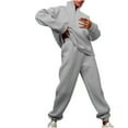 thumbnail image 1 of Brilliant Womens Tops Plus Size Women's Fashion Oversized Sleeve Lounge Sets Casual Top and Pants 2 Piece Outfits Sweatsuit Clothes under $5.00, 1 of 7