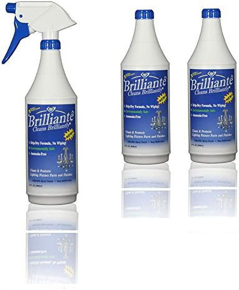 Brilliante Crystal Chandelier Cleaner Manual Sprayer 32Oz