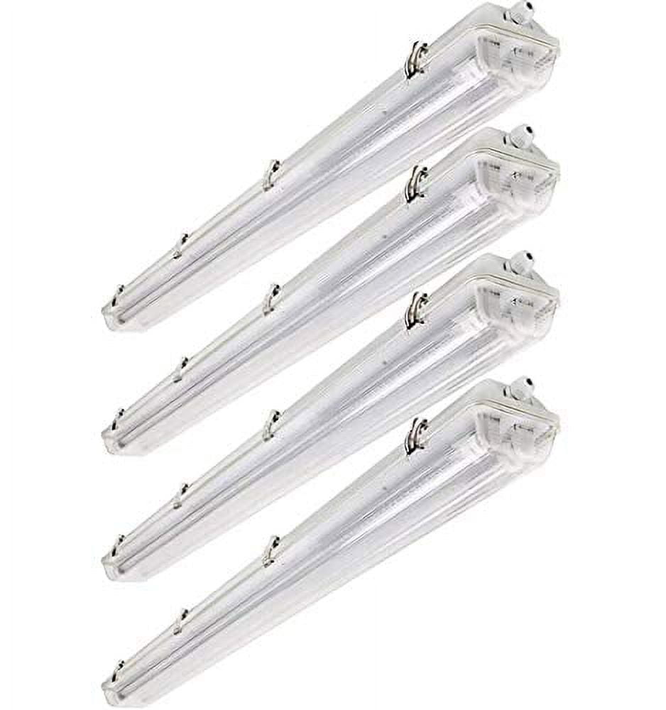 Brillihood LED Vapor Proof 4ft Light Fixture 36 Watt 4000lm