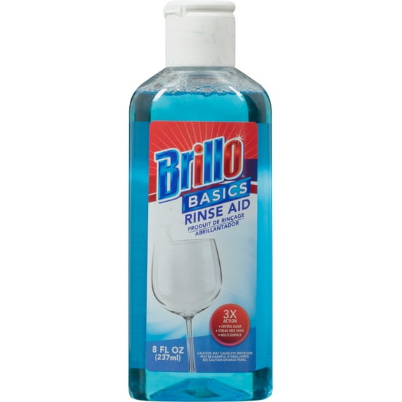 Brillo Basics Dishwasher Rinse Aid 8 Oz