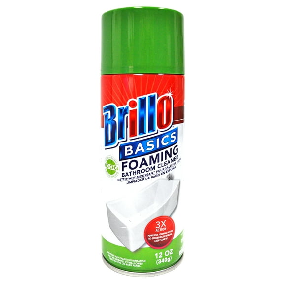 Brillo Basics Foaming Bathroom Cleaner 12 Oz
