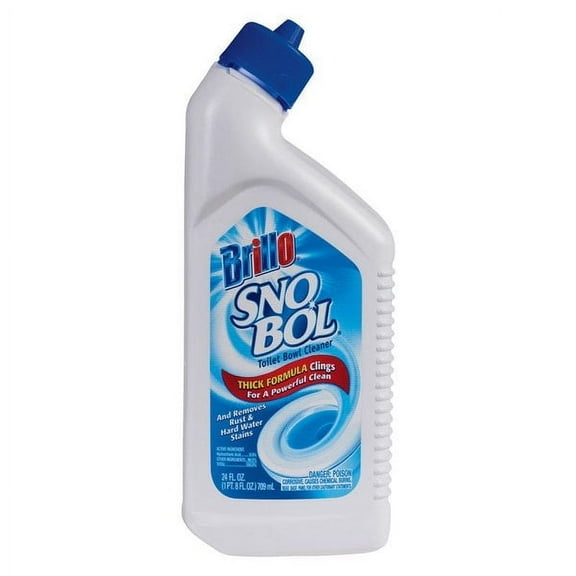 Brillo SNO BOL Fresh Scent 15% Hydrogen Chloride Toilet Bowl Liquid Cleaner 24 oz. (Pack of 12)