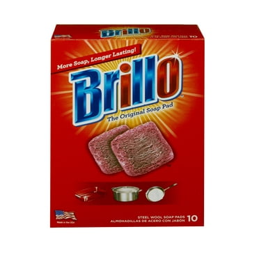 Brillo Original Steel Wool Scouring Pad (10 Count) 23310