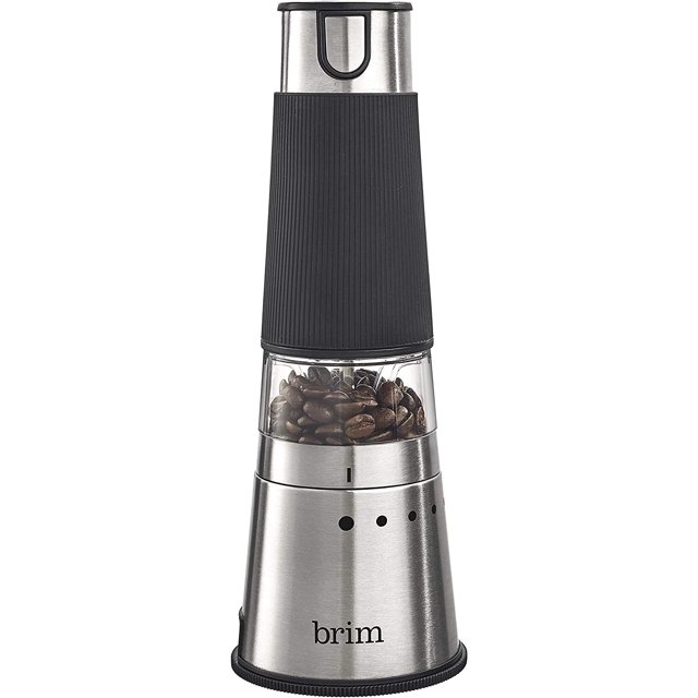 Brim Electric Handheld Burr Coffee Grinder, Simple Operation