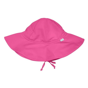 Brim Sun Protection Hat-Hot Pink-9/18mo