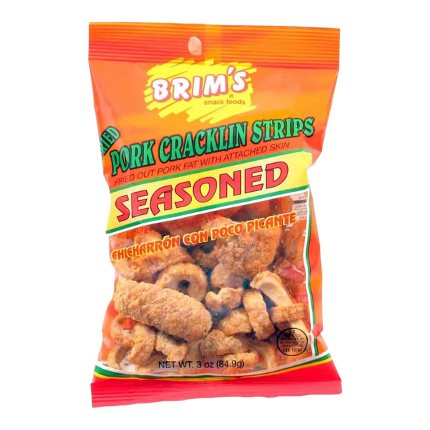 Brimhall Foods Brims Cracklin Strips Seasoned Red Peppr