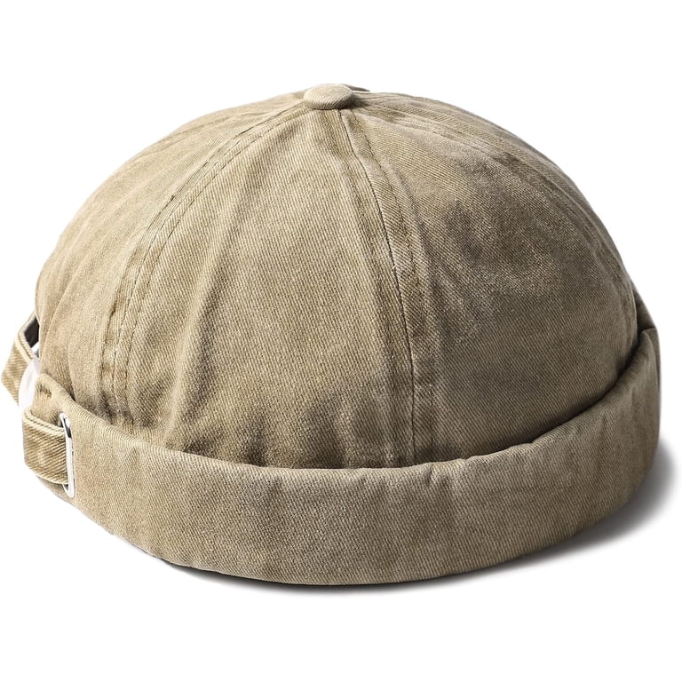 DOVACKA Brimless Hats for Men Womens Skullcap Mens Vintage  display picture 2