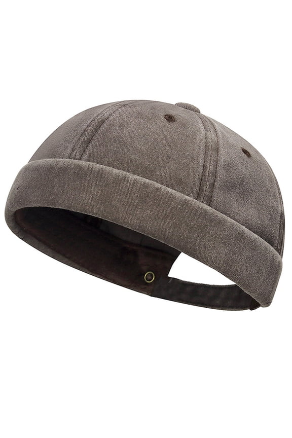 Brimless Trawler Hip Hop Hat Outdoor Wear Hip Hop Skull Caps Unisex Casual Harbour Hat for Everyday Wear