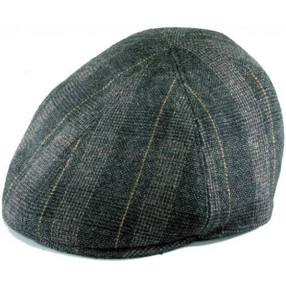 Brims "Tivoli" Wool Blend Plaid Ivy (Medium)