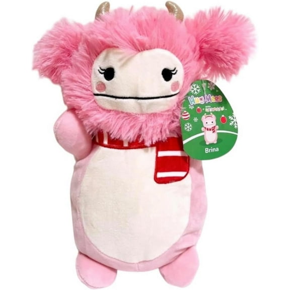 Brina The Bigfoot 2023 Squishmallows Plush Toys 10" HugMee Christmas Squad
