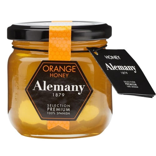Brindisa Alemany orange blossom honey 250g, British Import (Pack of 2)