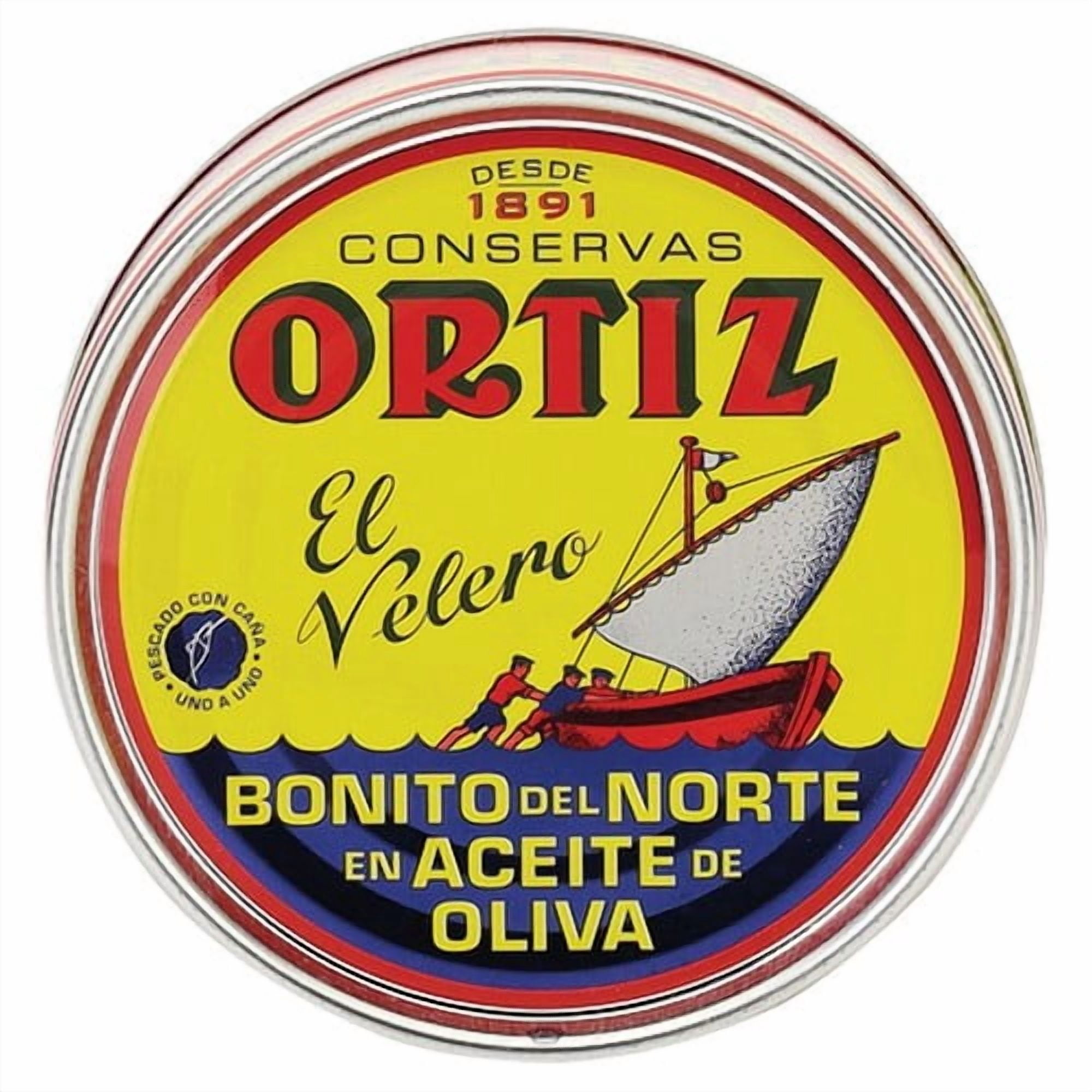 Brindisa Ortiz Albacore Tuna Fillets In Olive Oil "Bonito del Norte" 158g, British Import (Pack of 3)