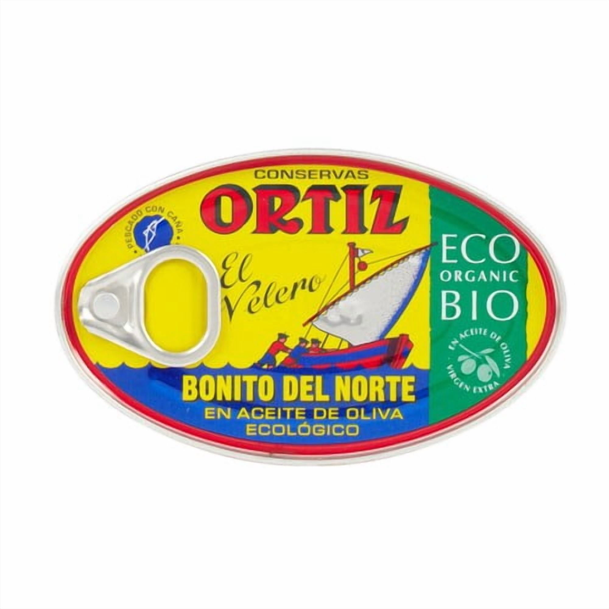 Brindisa Ortiz Albacore Tuna in Organic Olive Oil 112g, British Import (Pack of 3)