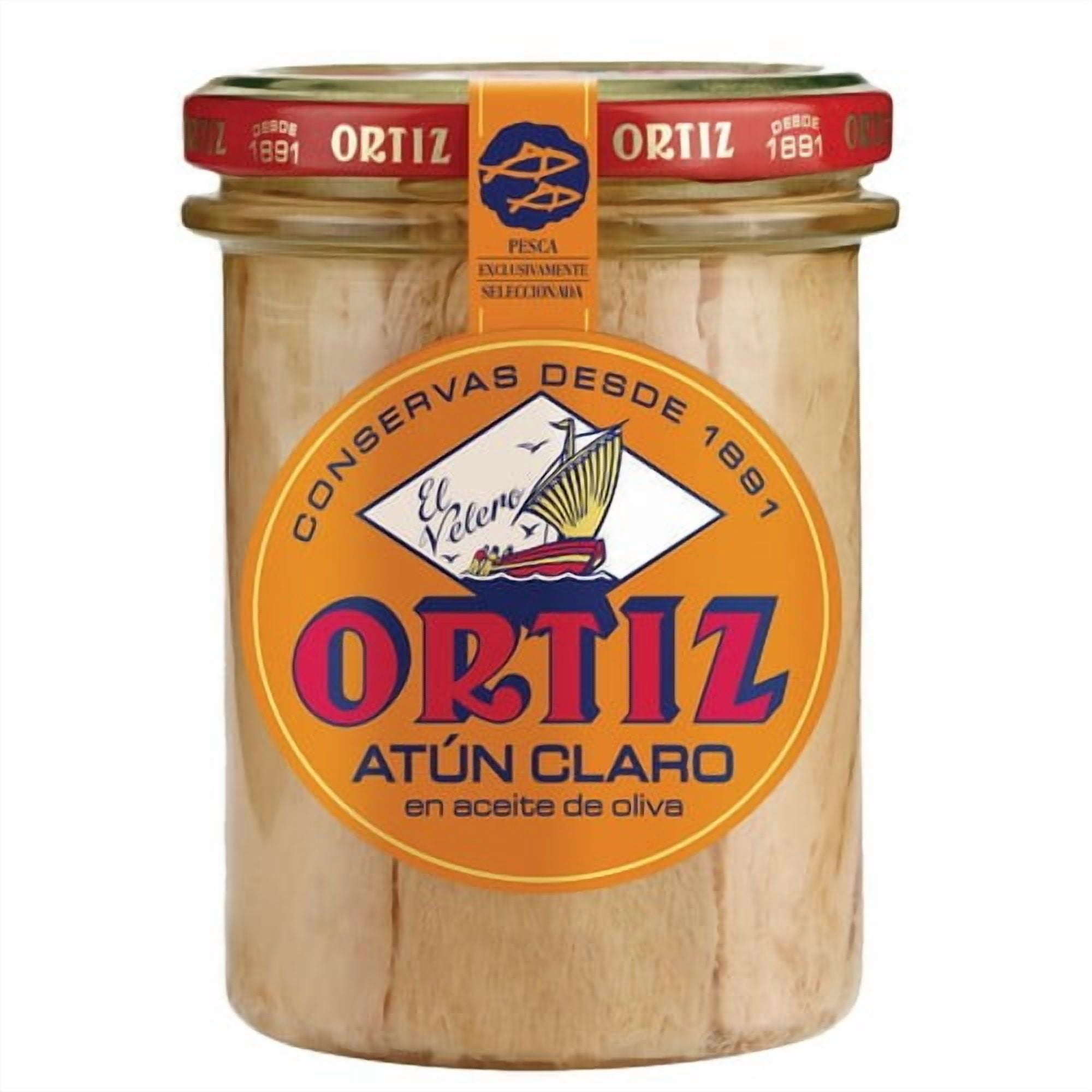 Brindisa Ortiz Yellowfin Tuna Fillets in Olive Oil 220g, British Import (Pack of 3)