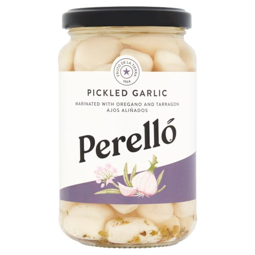 Brindisa Perello Pickled Garlic 235g, British Import (Pack of 2)