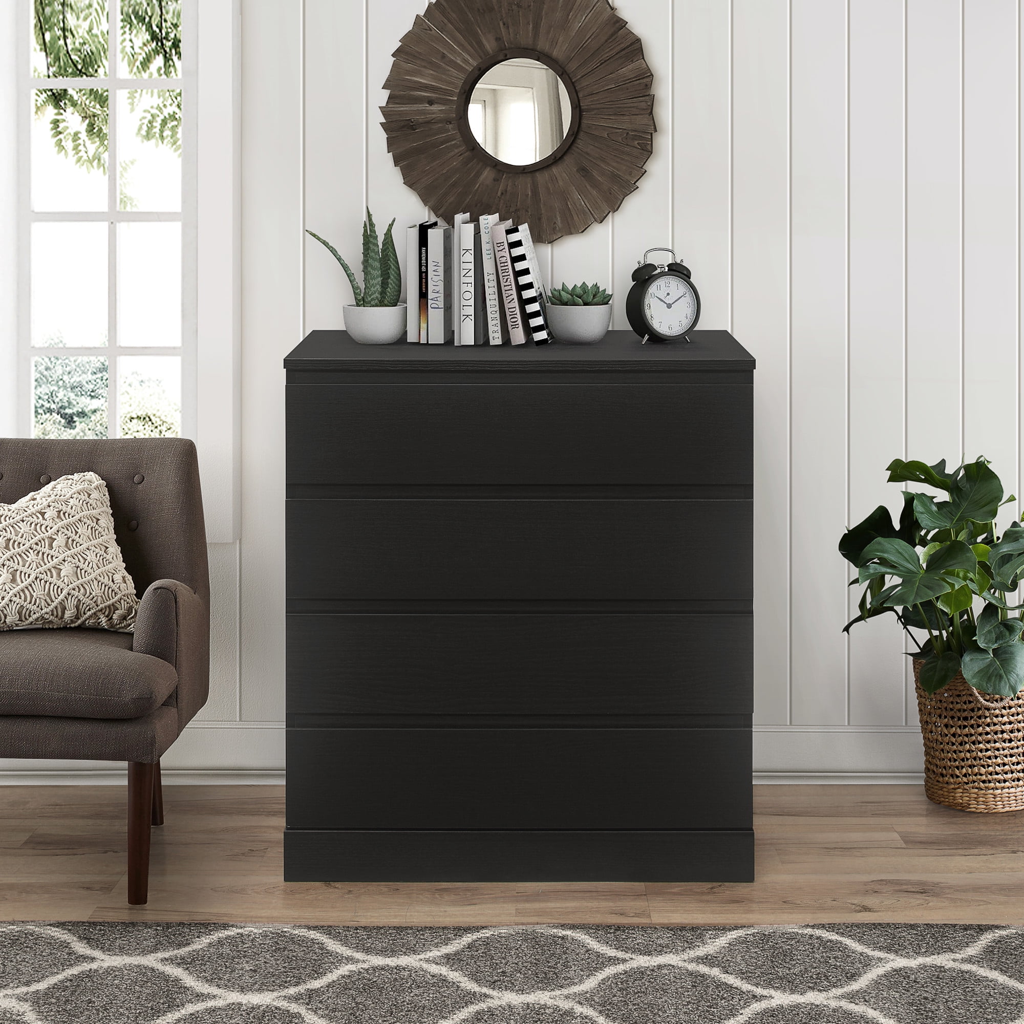 Room essentials cheap 4 drawer dresser