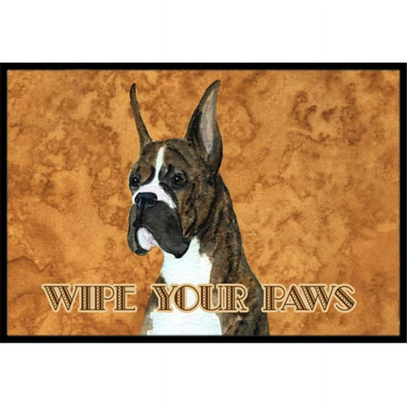 Brindle Boxer Wipe Your Paws Indoor Or Outdoor Mat