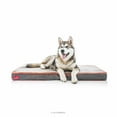 thumbnail image 1 of Brindle Waterproof Designer Memory Foam Pet Bed-Removable Machine Washable Cover-4 inch Large, 1 of 4