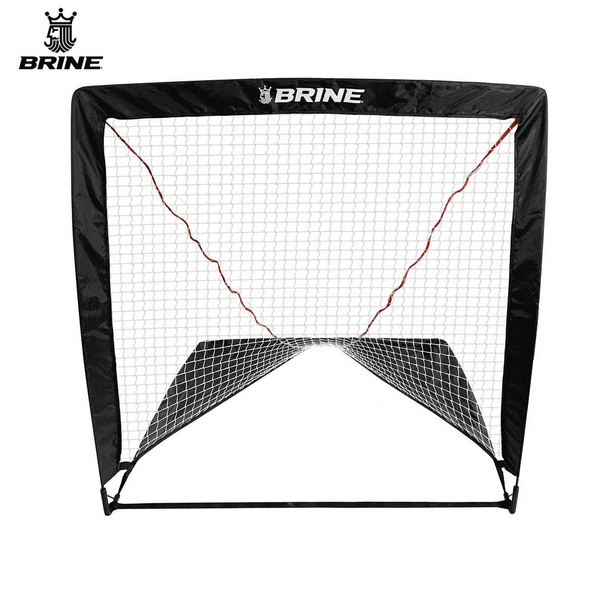 Brine 4ft Lacrosse Goal 4' x 4' x 4' with heavy duty flexible posts
