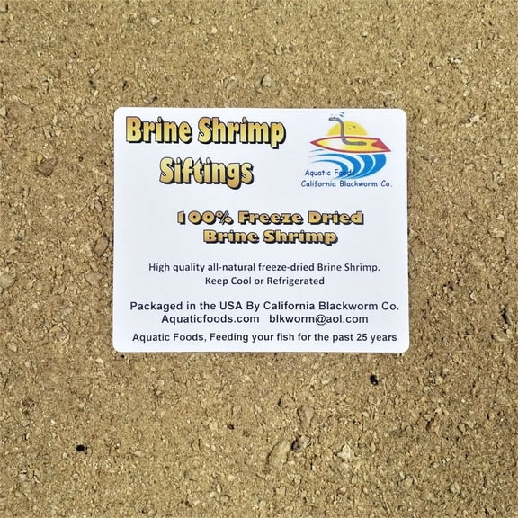 Brine Shrimp Freeze Dried Siftings…1/2-lb