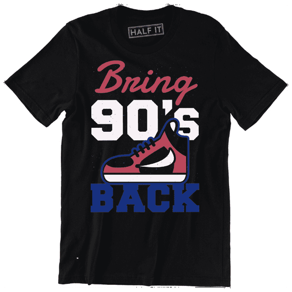 Bring 90s Back Old School Cool Colorful Retro Shoe Men's T-Shirt