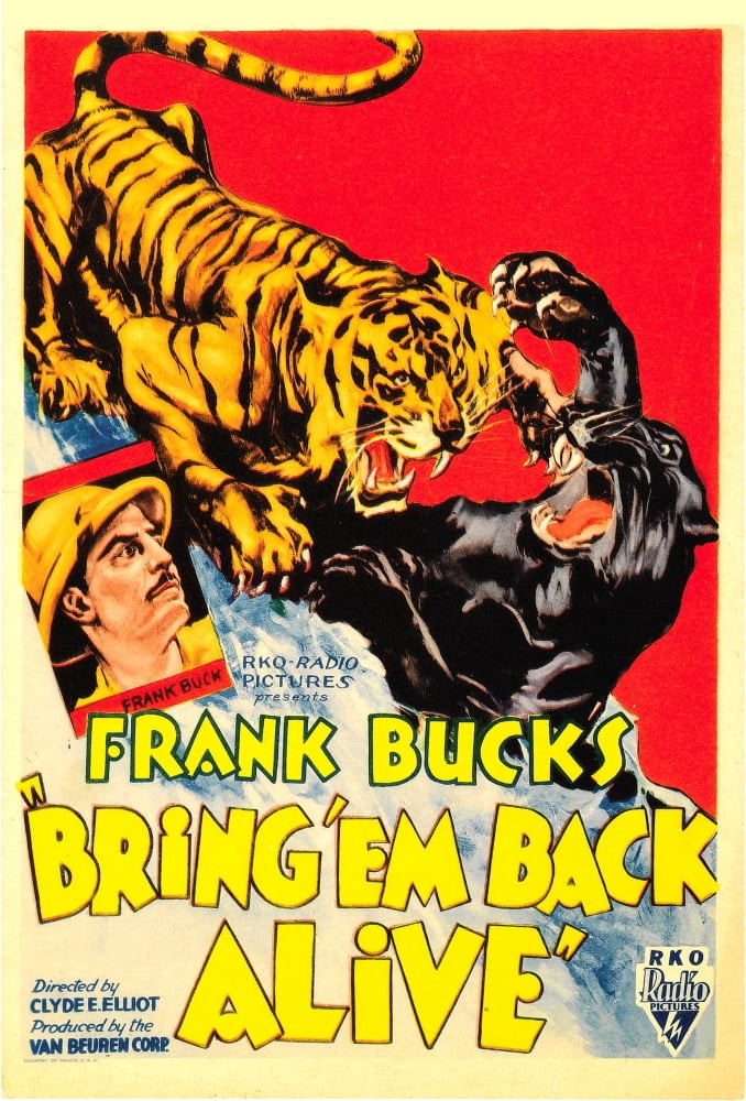 Bring Em Back Alive Canvas Art - (24 x 36)