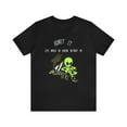thumbnail image 1 of Bring Extraterrestrial Fun Alien Tee Perfect Humorous T-Shirt Gift Greenman, 1 of 12