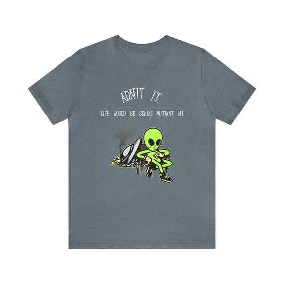 Bring Extraterrestrial Fun Alien Tee Perfect Humorous T-Shirt Gift Greenman