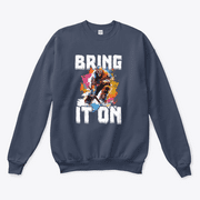 Bring It On Ice Hockey Player Sports Lover Sweatshirt