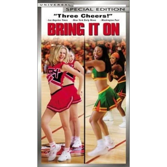 Bring It On Special Edition 2001 VHS Tape KIRSTEN DUNST Cheerleading Movie