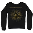 thumbnail image 1 of Bring Me The Horizon Girls Juniors Light  Sweatshirt - Starburst Eyed Star Image (Medium), 1 of 1