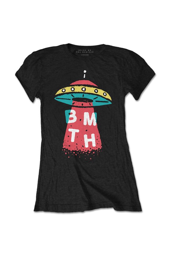 Bring Me The Horizon Ladies T-Shirt: Alien (Large)