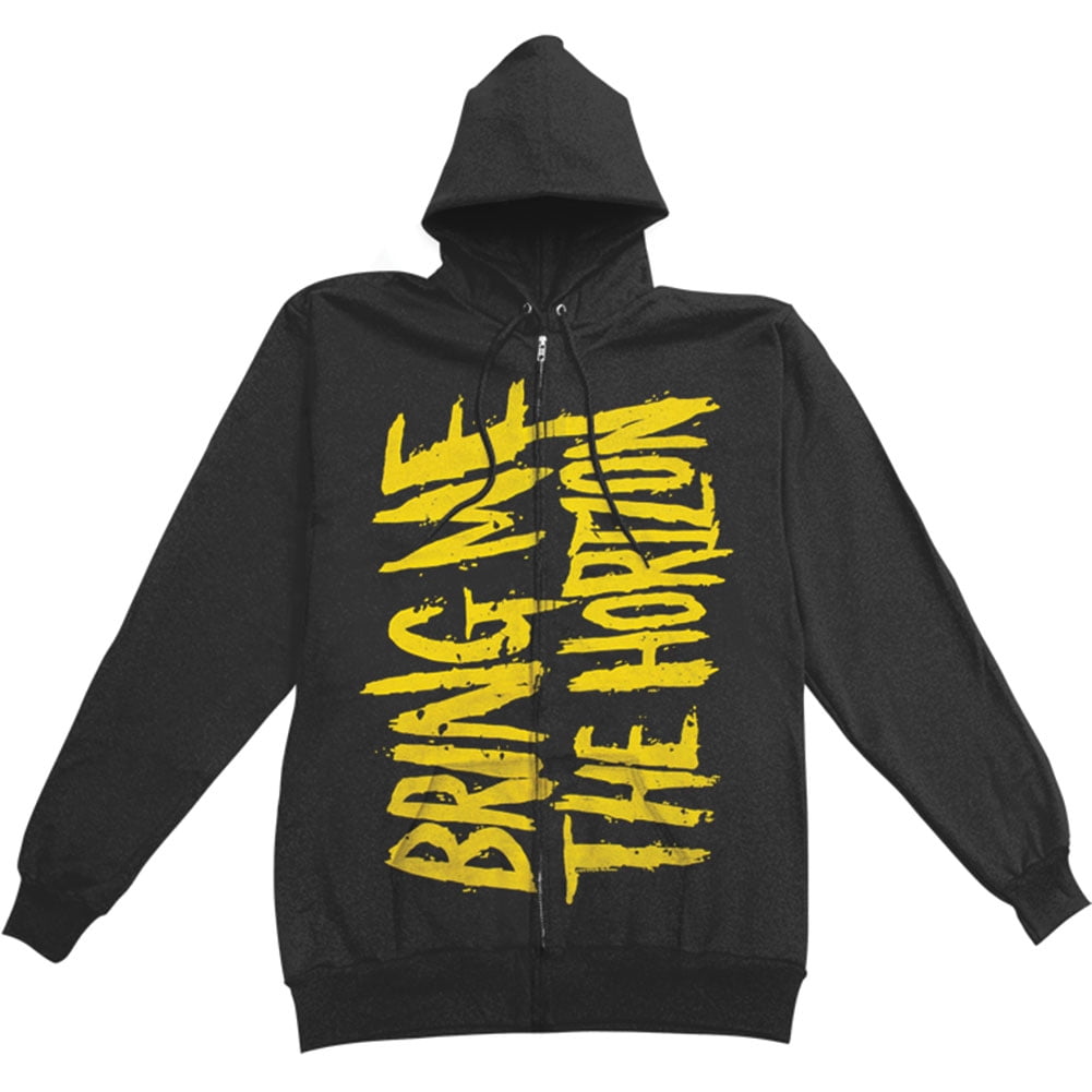 Bring Me The Horizon Men's BMTH Logo Zippered Hooded Sweatshirt