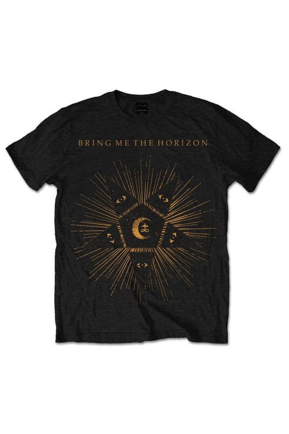 Bring Me The Horizon Unisex T-Shirt Black Star (X-Large)